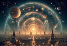 Ilustración de Allan Kardec en París