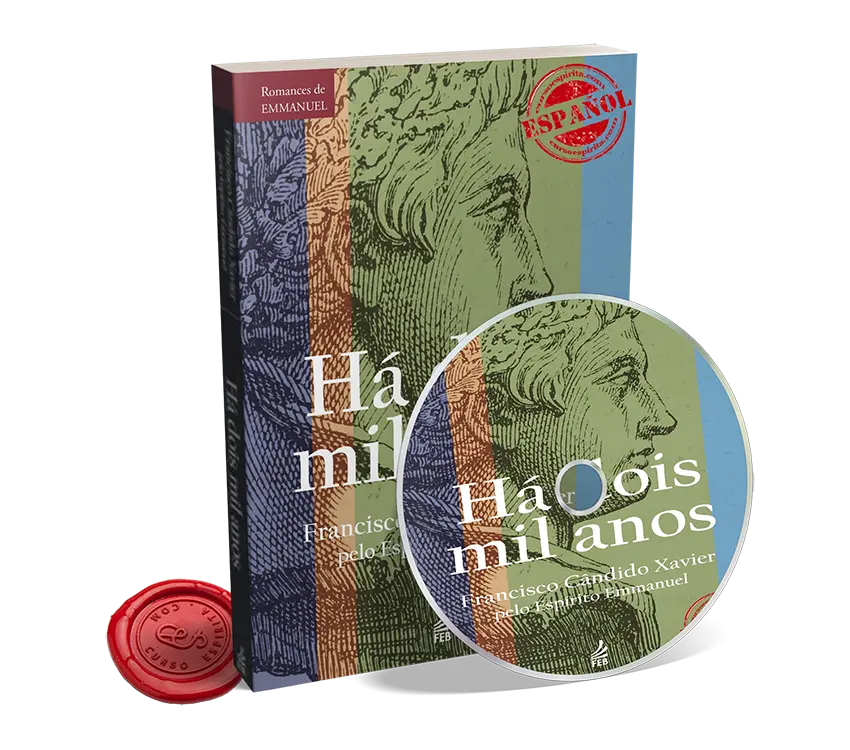Audiolibro-Hace-2000-Anos Portada Audiolibro Hace 2000 Años dictado por el Espíritu Emmanuel al médium Francisco Cándido Xavier