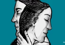 Ilustración el poder curativo del abrazo