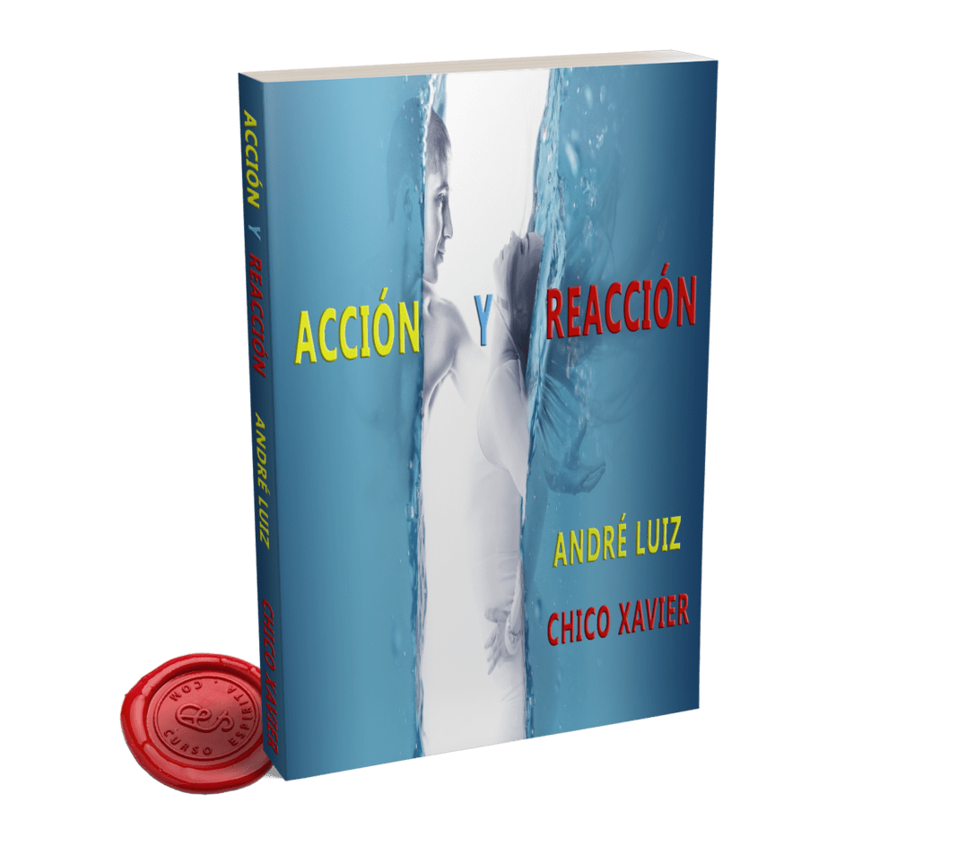 Portada Acción y Reacción por André Luiz a través del médium Francisco Cándido Xavier
