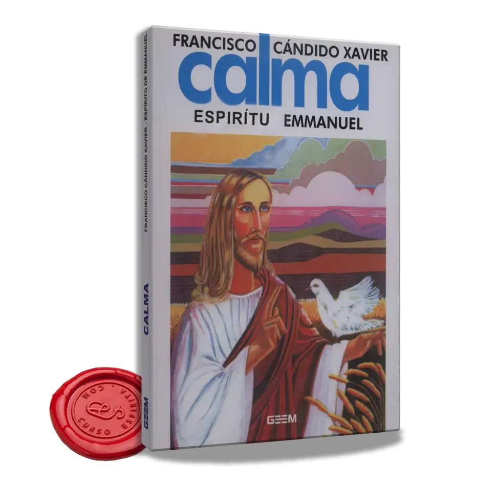 Portada-Calma Portada Calma por Emmanuel a través de la psicografía de Chico Xavier