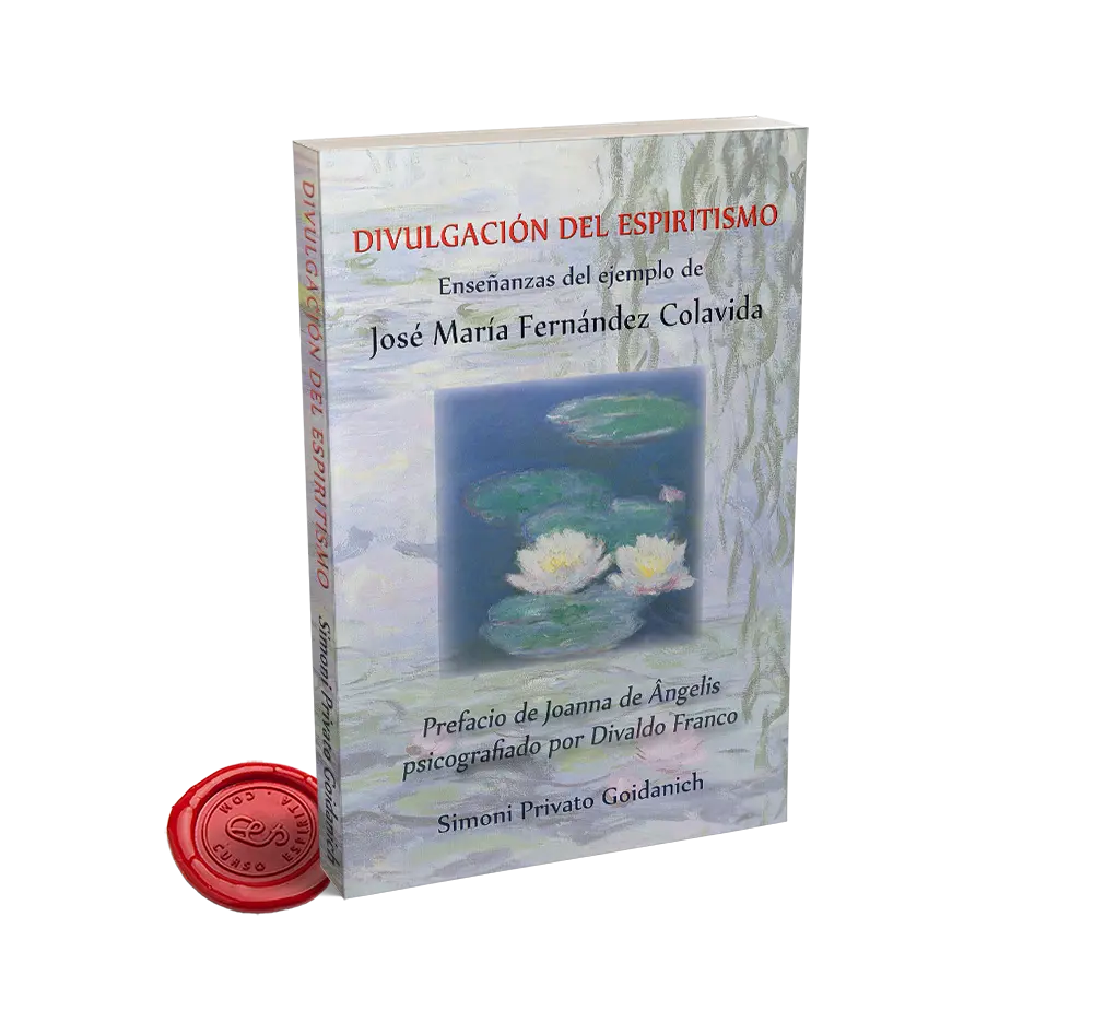 Portada-Divulgacion-del-Espiritismo Portada Divulgación del Espiritismo. Enseñanzas del ejemplo de José María Fernández Colavida. Por Simoni Goidanich.