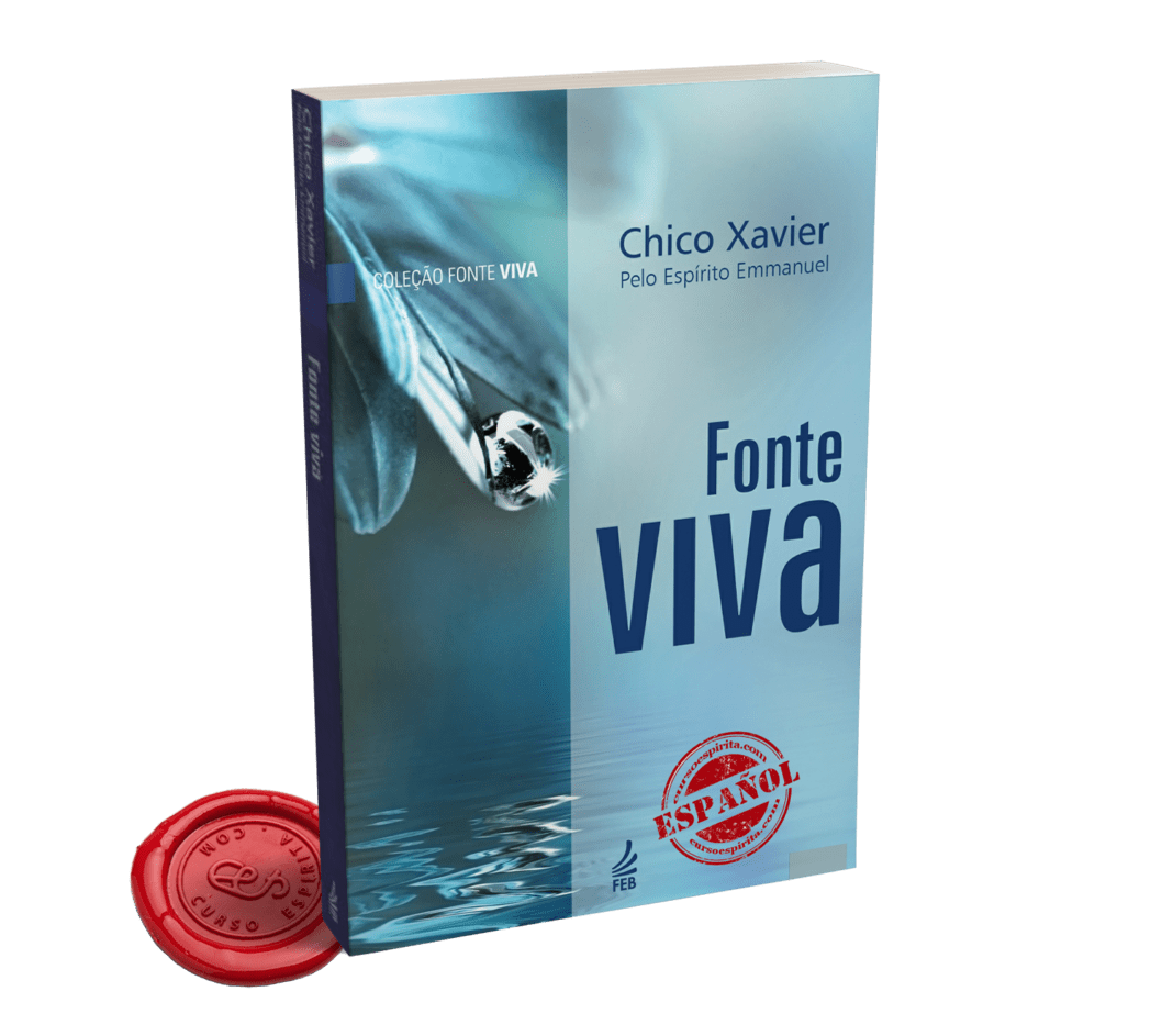 Portada Fuente Viva Portada Fuente Viva de Emmanuel a través de la psicografía de Francisco Cándido Xavier