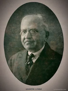Quintín López / Biografía 1 Retrato Quintín López