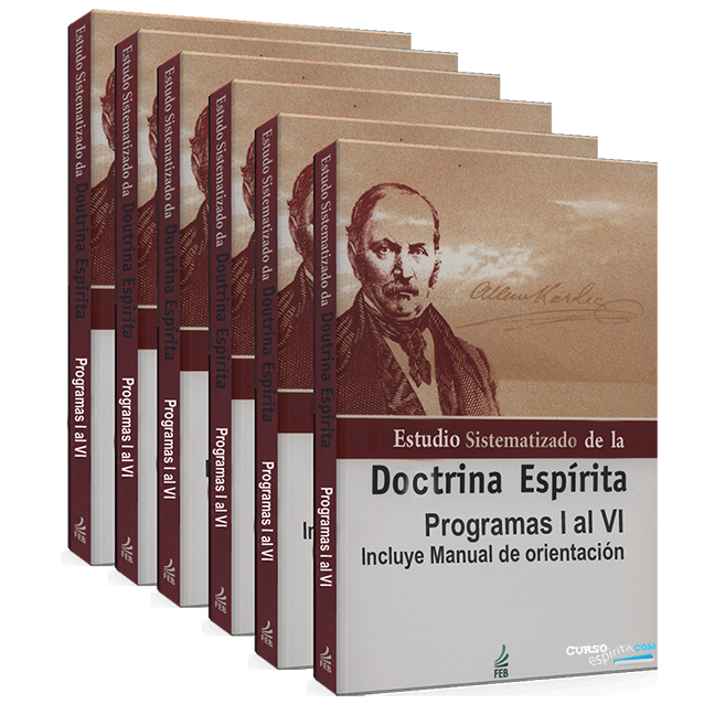 portadaesde-1al6 Portadas Estudio Sistematizado de la Doctrina Espírita